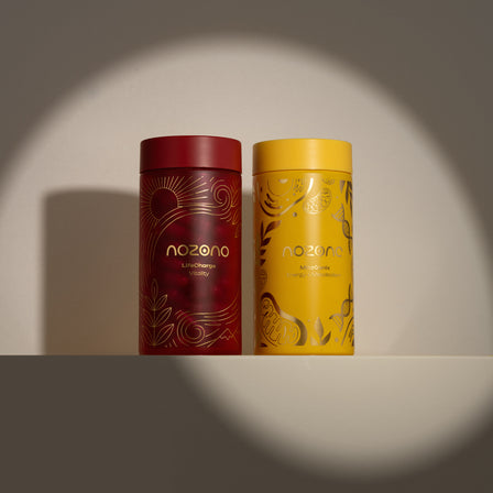 NOZONO Longevity Foundation Duo – zestaw LifeCharge i MitoGenix na długotrwałą witalność